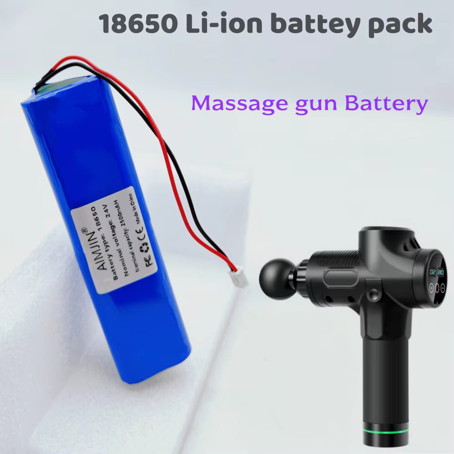 Aimjin Akku für Phoenix A1 Energy Gun Faszienpistole 24 V 2500 mAh Blau - Bild 2