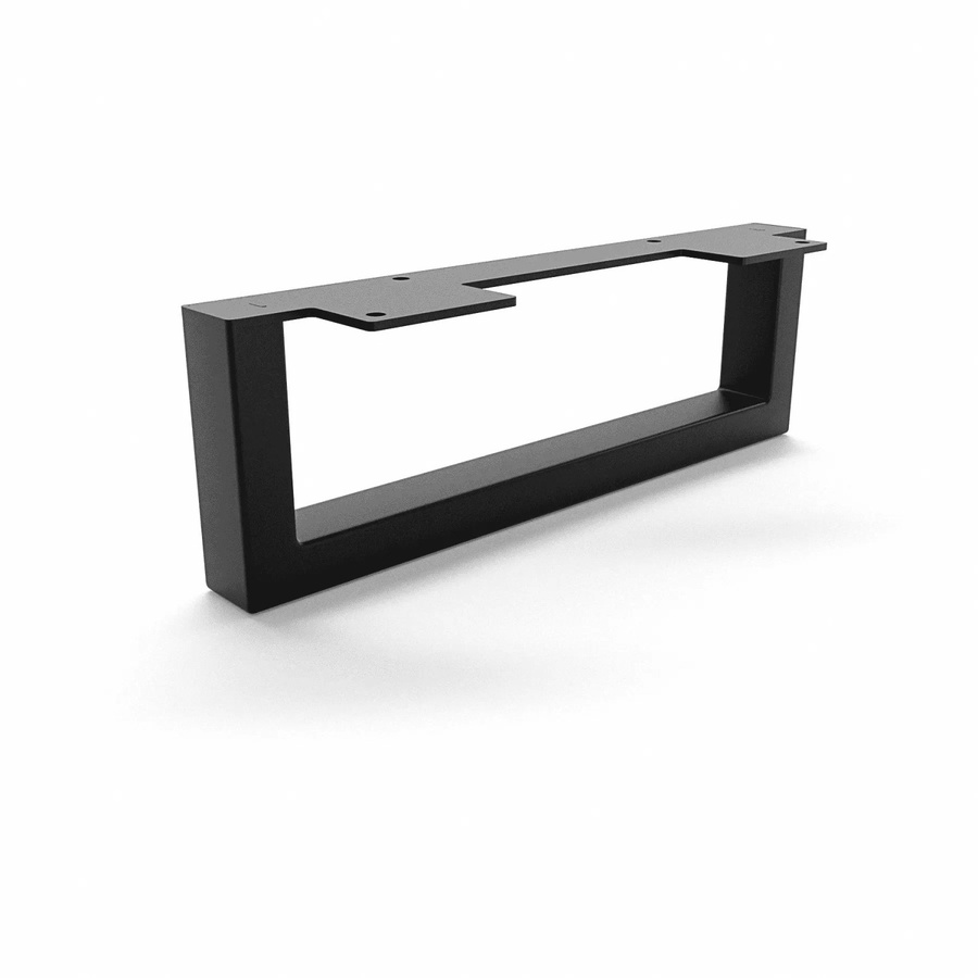 HEVVA Möbelbein GRAZ in Schwarz, Höhe: 10 cm, Tiefe: 30 cm - Bild 2