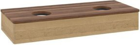 V&B Waschtischunterschrank Antao ohne Frontstruktur in Honey Oak, B/T/H: 120 x 50 x 19 cm - Bild 1