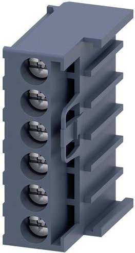 Siemens Steuerklemmen 3RW5980-1TR00 grau - Bild 1
