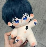 Yiran toy Blue Lock Isagi Yoichi Cosplay Plüsch, 20cm, ab 18 Jahre - Bild 1