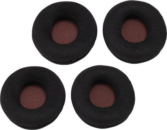 2 Paar Ohrpolster aus Mikrofaserleder für Sennheiser Momentum On Ear Kopfhörer, Farbe: Schwarz - Bild 1