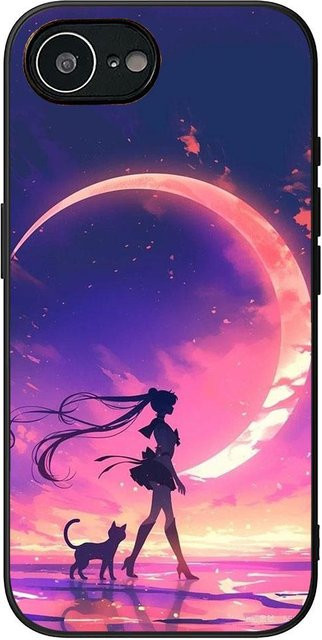 Anime Sailor Moon Handyhülle für Apple iPhone 14 15 16 17 Pro Max Plus Multicolor - Bild 1