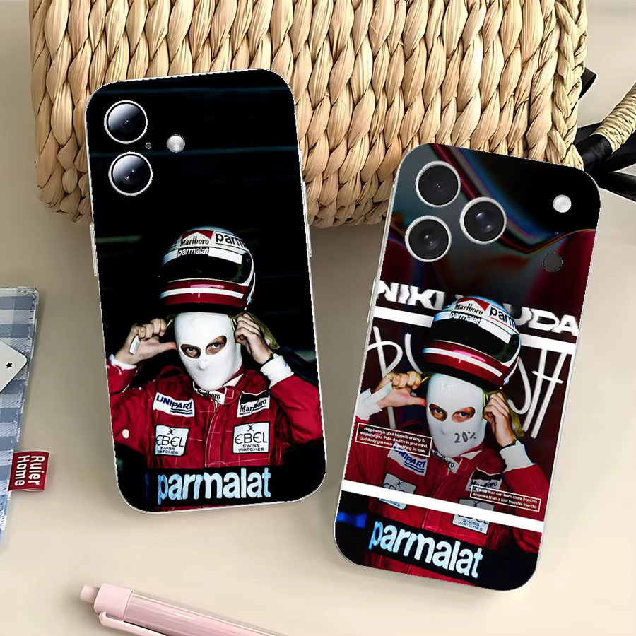 Cool-N-niki Lo-lauda S Handyhülle für Apple iPhone 11 bis 17 Pro Max Mini, luxuriöse transparente Stoßfänger-Schutzhülle - Bild 6