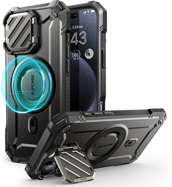 SUPCASE UB Mag XT Robuste Magnetische Schutzhülle mit Kameraabdeckung für iPhone 16 Pro 6,3 Zoll in Multicolour - Bild 1