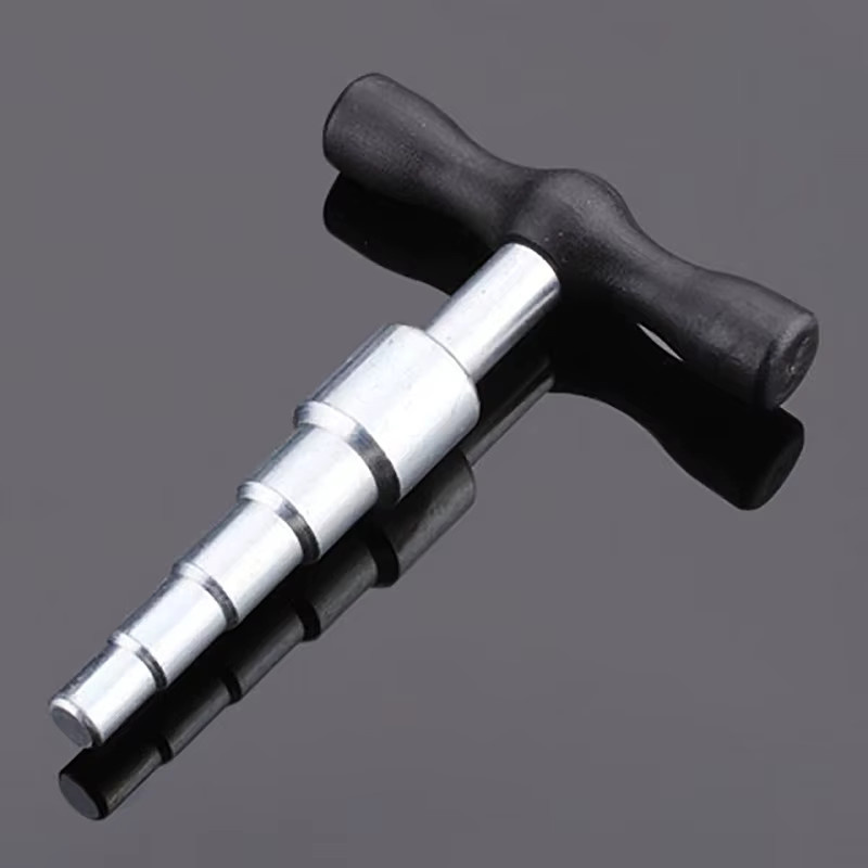 Manueller Rohrexpander mit T-Griff für PVC-Aluminium-Kunststoffrohre, 12-26 mm, Silber - Bild 2