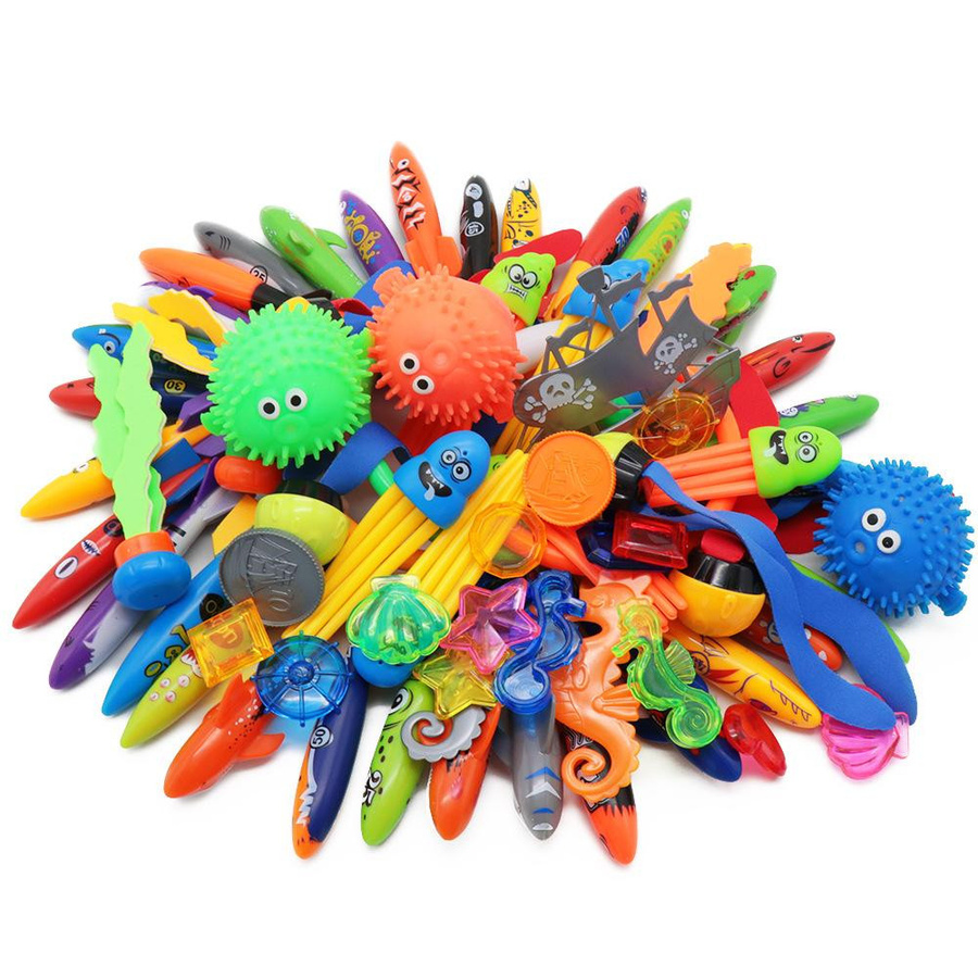 XDR Tauchspielzeug Wurfspielzeug für Kinder ab 3-6 Jahren Bunt / Mehrfarbig - Bild 1