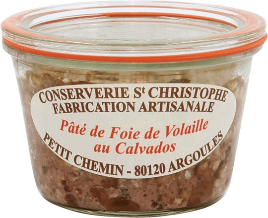 Conserverie Saint Christophe Geflügelleberpastete mit Calvados 270 g - Bild 1
