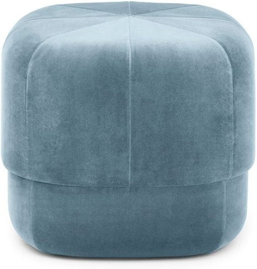Normann Copenhagen Circus Hocker in Blau mit Veloursstoff - Bild 1