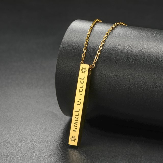 LIKGREAT Halskette Edelstahl, Unisex - Bild 1