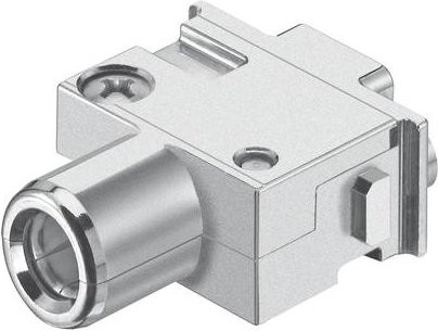 HARTING Einzelmodul 1 Crimpen aus Messing in Silber - Bild 1