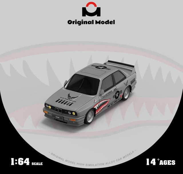 Linyi toy car M3 Haifischmaul Design, Modellauto, 1:64, ab 14 Jahren - Bild 1