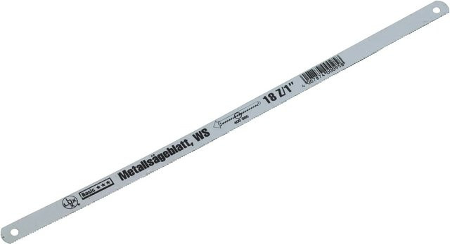 LUX-TOOLS Handsägeblatt Metall Classic mit 18 Zähnen in Silber - Bild 1