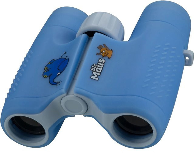 DieMaus Kinderfernglas Elefant-Motiv Blau mit Beutel - Bild 1