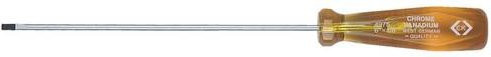 C.K Elektriker Schlitz-Schraubendreher aus Stahl mit 3mm Klingenbreite und 200mm Klingenlänge nach DIN 5264 und DIN ISO 2380-2 - Bild 1