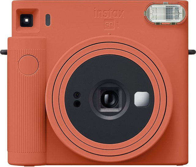 Fujifilm instax SQUARE SQ1 Sofortbildkamera in Terracotta Orange - Bild 1