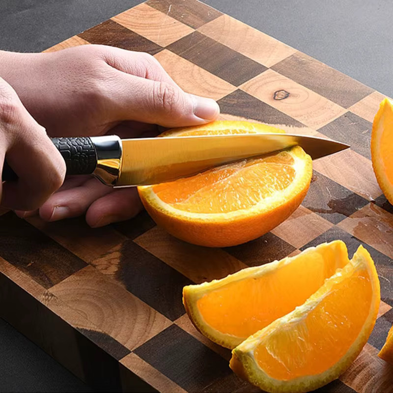 CMGF Küchenfruchtmesser-Set aus Edelstahl mit ultrascharfen Klingen - Bild 5