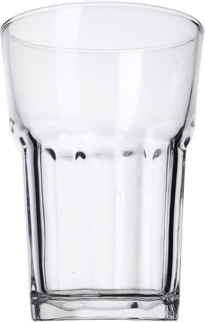 Pocoline Longdrinkbecher Tumbler aus Glas, transparent, 430 ml - Bild 1