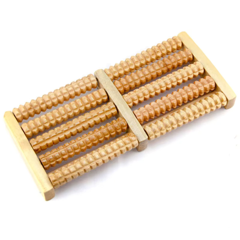 BYEPAIN Fußmassagegerät aus Holz, Unisex - Bild 2