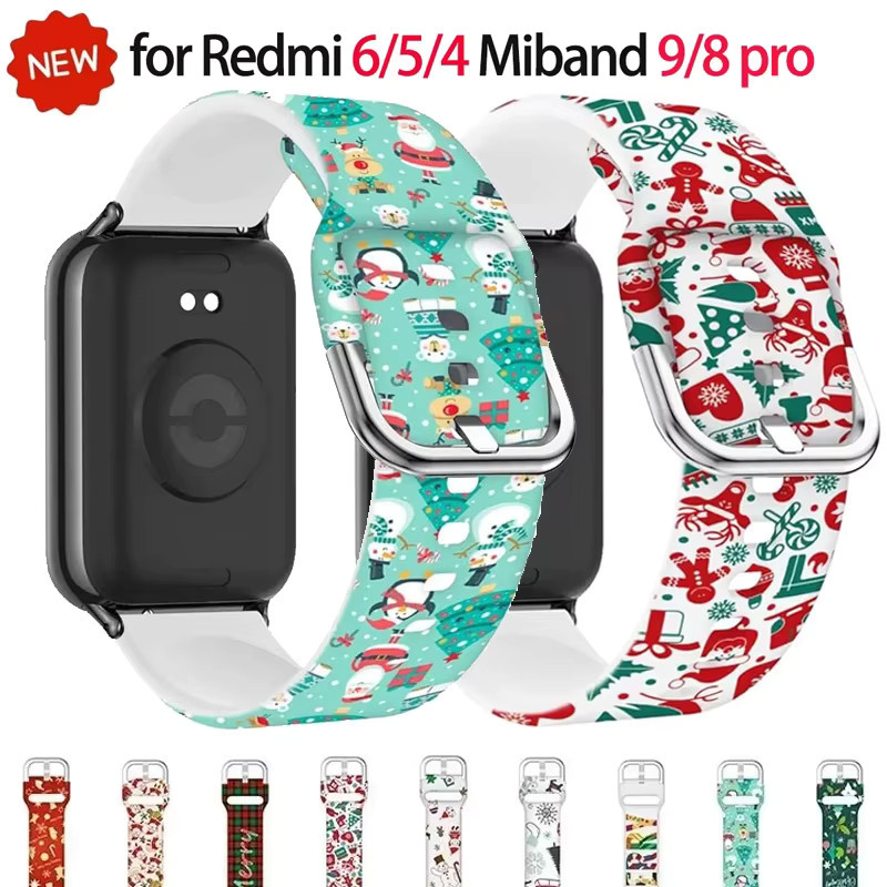 Uhrenarmband Silikon, Xiaomi Redmi Uhr 4 5 6, Mi Band 9 pro/8 Pro, Unisex - Bild 3
