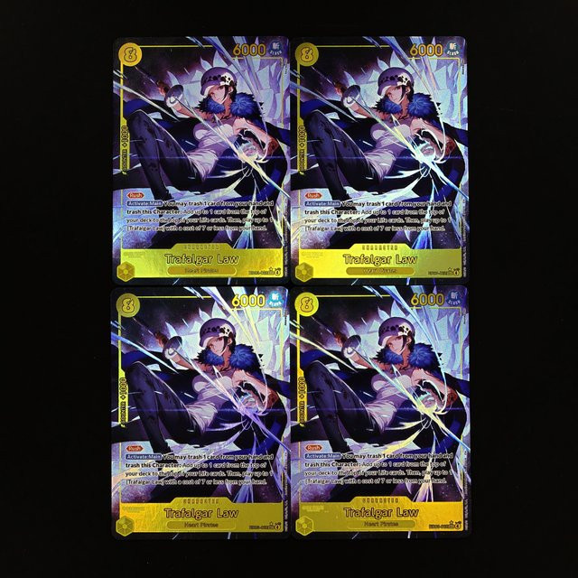 Bandai One Piece Law SEC V1 V2, Sammelkarten, Englisch, Gelb - Bild 1