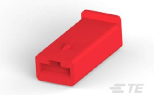 TE Connectivity 180905-1 Carton in Rot aus Kunststoff - Bild 1