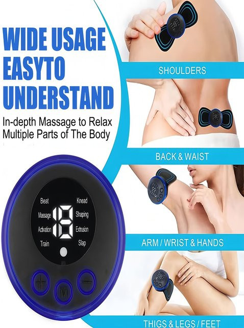 AXH EMS Massagegerät-Set, Schwarz, Unisex - Bild 1