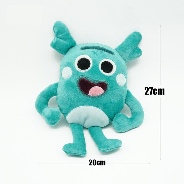 Yiran toy Foodie Monster Plüschtier, bunt / mehrfarbig - Bild 1