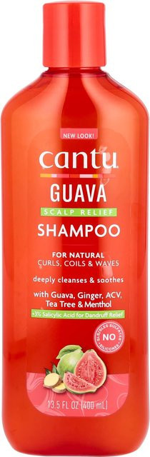 Cantu Shampoo zur Kopfhaut-Linderung, Salicylsäure, 400 ml - Bild 1