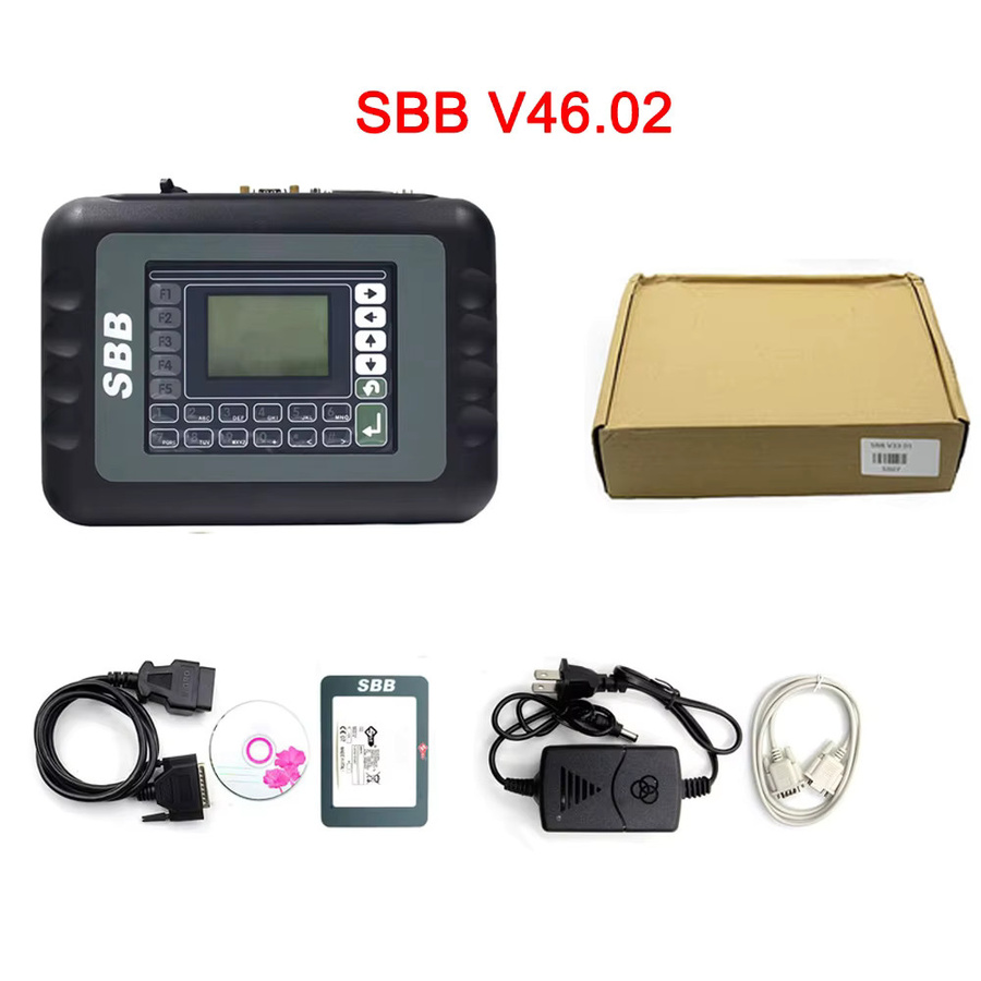 YIQIXIN V46.02 SBB-Schlüsselprogrammierer in Schwarz für Toyota G-Chip und Auto-Fernbedienungen bis 2015 zur Pin-Code-Auslesung und Multi-Marken-Programmierung - Bild 3