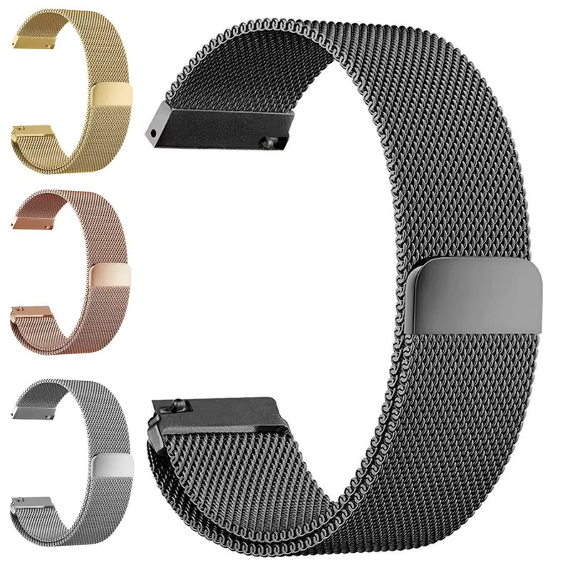 Amazfit Uhrenarmband-Set, Edelstahl-Mesh, Schwarz, TPU-Vollgehäuse - Bild 2