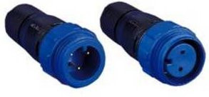Bulgin Rundsteckverbinder PX0411/04P/5560 Bulk in Blau - Bild 1