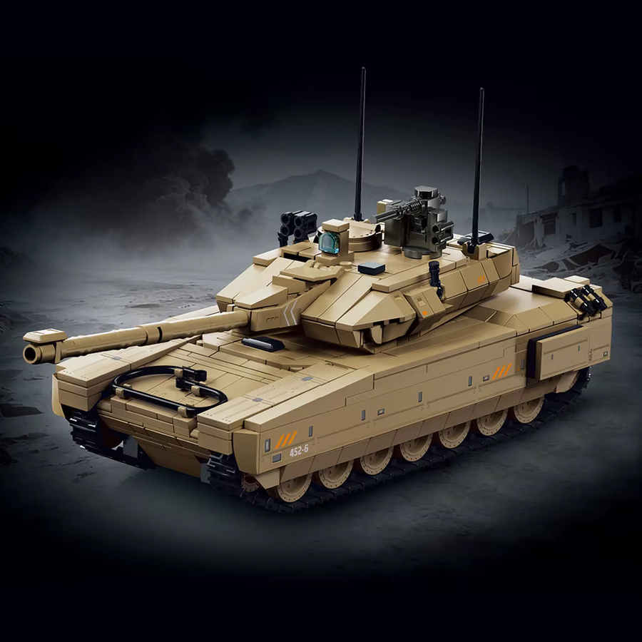 HYMILENARIO Militär Armee Soldaten Panzer Modell Bausteine Spielzeug - Bild 2