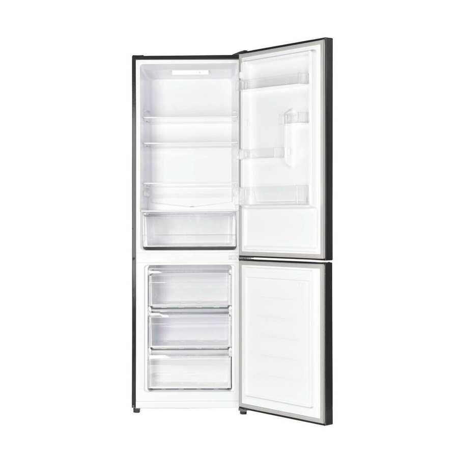 Pocoline Kühl-Gefrierkombination KGK186-315ES in Schwarz, B/H/T: 59,6 x 185,5 x 59,5 cm - Bild 2