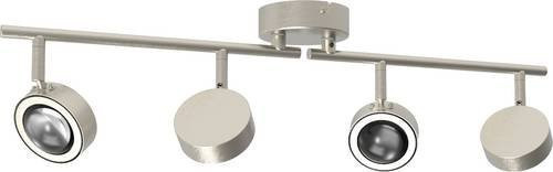 LightMe LM85823LM85823 LED-Deckenleuchte GX53 19W in Titan/Silber/Grau mit warmweißem Licht - Bild 1