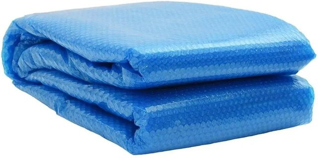 vidaXL Rechteckige Poolabdeckung als Solarfolie in Blau, B/T: 1200 x 600 cm - Bild 1