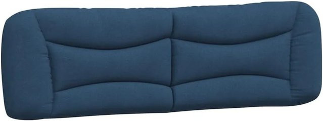vidaXL Kopfteil-Kissen Hvar in Blau aus Polyester, Breite: 180 cm - Bild 1