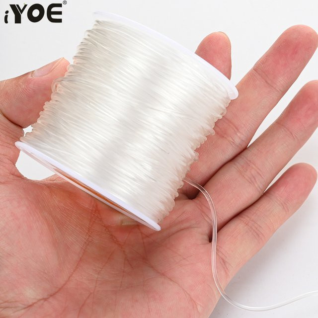 iYOE Elastische Schnur, transparent, 0,5–1,5 mm - Bild 1