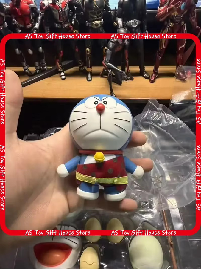 Bandai Doraemon Roboter-Katze, Anime-Figur, PVC-Statue - Bild 2