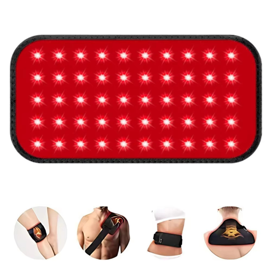 vilnason Lichttherapiegürtel mit Rot- und Infrarotlicht, Unisex, Schwarz - Bild 6