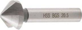 BGS Kegelsenker HSS DIN 335 Form C in Silber Ø 20,5 mm - Bild 1