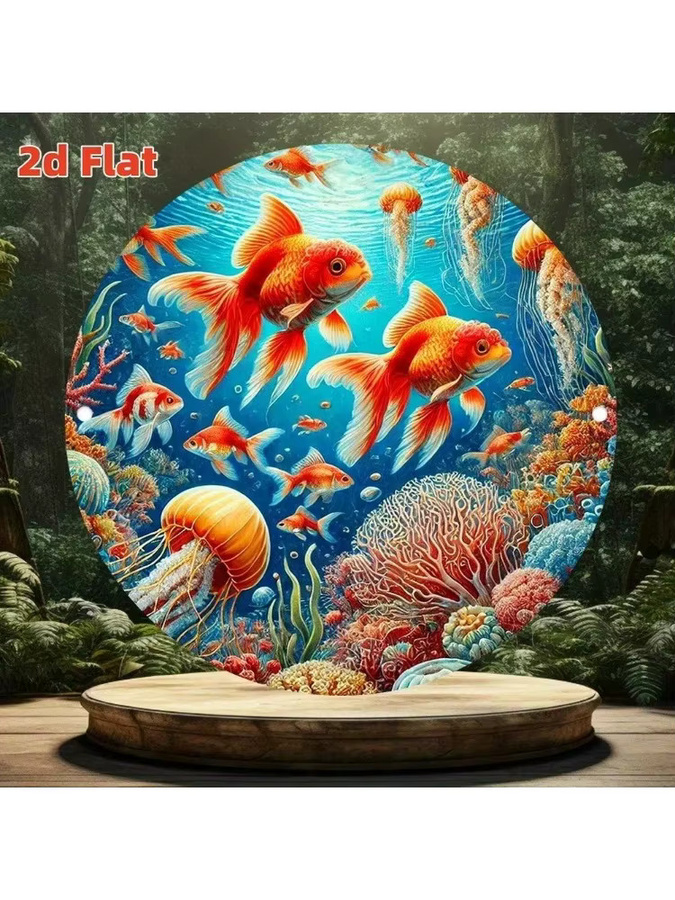 Vircloper Leinwand-Wandkunst Abstract Retro Illustration in Multicolour - Bild 2
