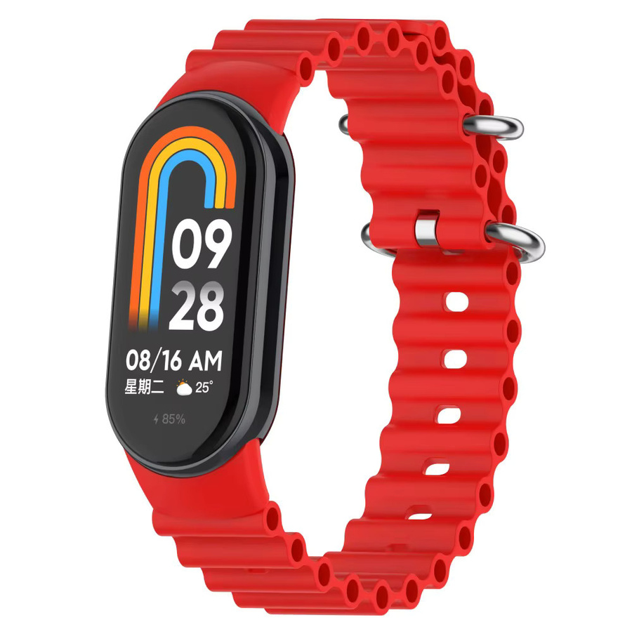 Smartwatch-Armband Silikon, Bunt, Unisex - Bild 3