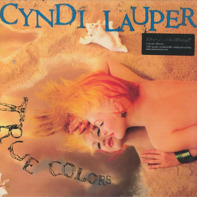 Cyndi Lauper - True Colors LP Schallplatte von Music On Vinyl, beige, 2021 - Bild 1
