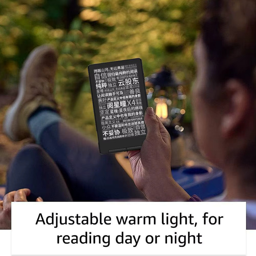 XTEINK X4 Ultra-Slim E-Reader mit 4,3-Zoll-Tintenbildschirm und magnetischem Design in Schwarz - Bild 2