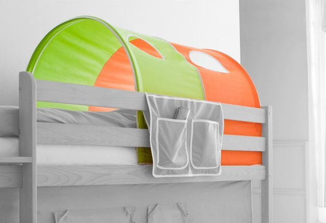 TiCAA Tunnel für Hoch- und Etagenbetten aus Baumwolle in Multicolour - Bild 1