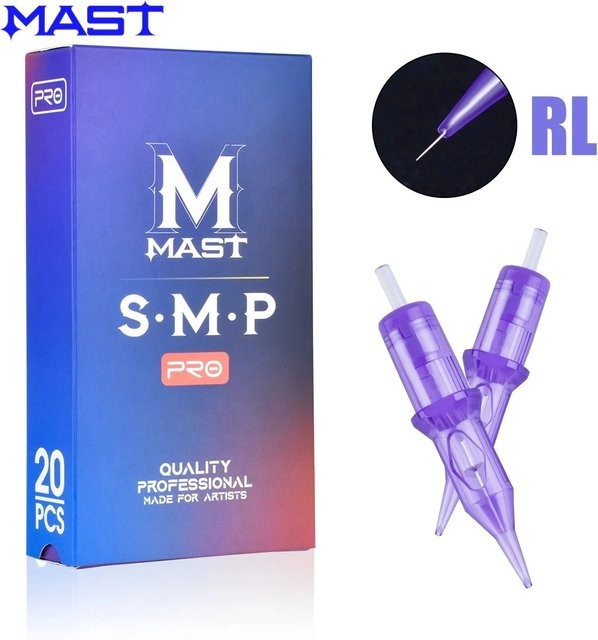 Mast PRO Nadelpatronen, 1RL 3RL Runder Liner, Permanent Make-up - Bild 1