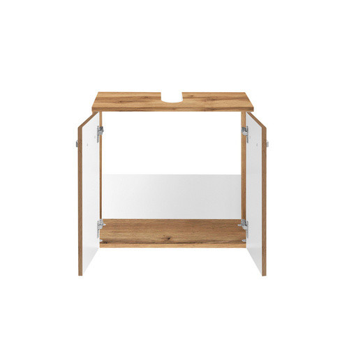 HELD MÖBEL Waschbeckenunterschrank Bologna in Eiche Optik, Farbe Braun/Mehrfarbig, B/H/T: 60 x 54 x 35 cm - Bild 2