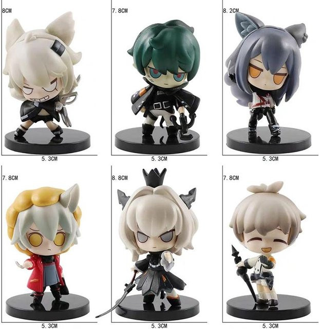 Fashnics Arknights Anime Actionfigur, Amiya Theresa, 6-teiliges Set, ab 14 Jahren - Bild 1