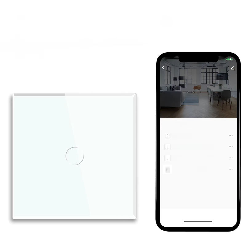 BSEED Zigbee Smart Wand Schalter mit Touch-Funktion, Tuya kompatibel, Schwarz, Steuerung via Alexa und Google Home, benötigt Neutralleiter - Bild 5